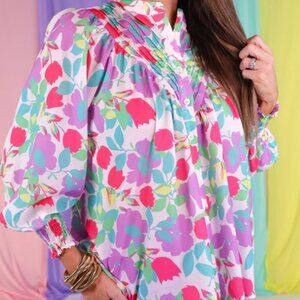 Katie Button Up Long Sleeve Top